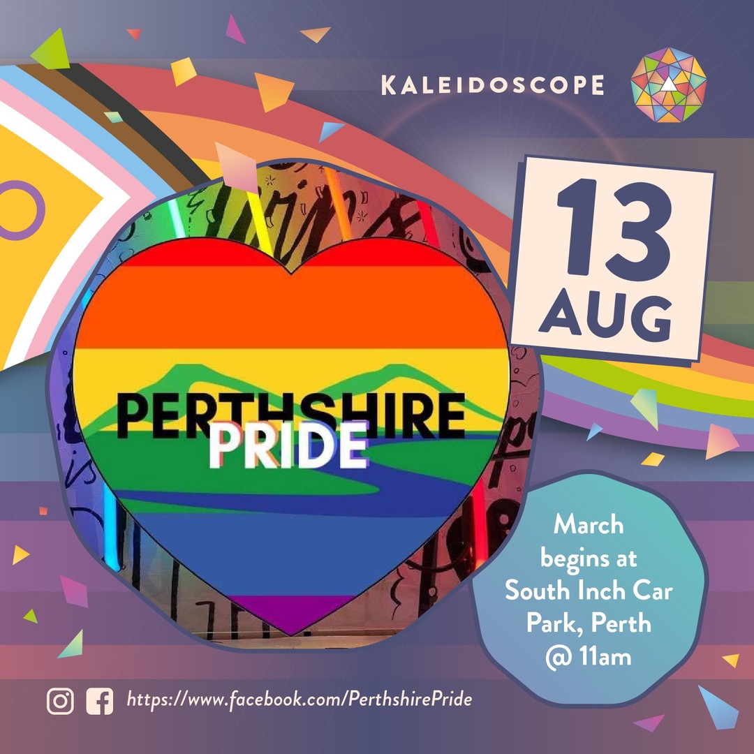 Happy @perthshirepride !! 

We're wishing everyone the best today at Perthshire Pride which is being hosted in Perth!
Perthshire Pride March is returning today (since it's first march in 2019) and everyone is invited to gather at the South Inch Car Park at 11am. After the march, will be the Perthshire Pride 2022 main event at Mill Street Plaza between 12pm and 6pm! They will have showcase of major and community acts who will be entertaining everyone all day on the Ross William Robertson Scott mainstage, a pride market which will host stalls from key charities that support the LGBTQ+ community, a youth zone with activities for LGBTQ young people and much more!
You can see the event links for both the Pride March and the main Pride event below.

#Pride #Pride2022 #Scotland #LGBT #LGBTQ #LoveIsLove #PerthshirePride #Perth 

Perthshire Pride March (11:00)
https://www.facebook.com/events/750340522980623

Perthshire Pride Main Event (12:00)
https://www.facebook.com/events/780145926478179