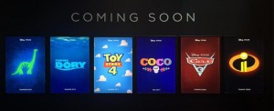 D23 2015 Pixar Coming Soon
