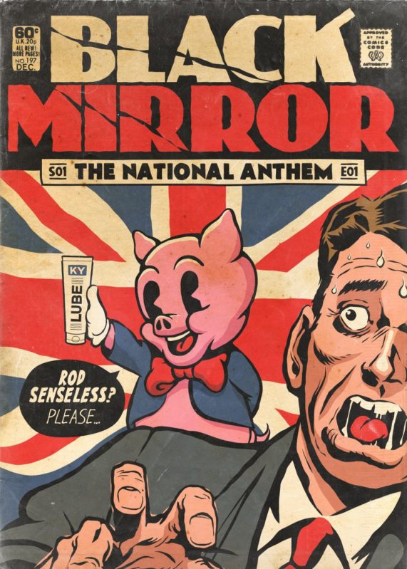 Black Mirror Comics Cover by Bucther Billy