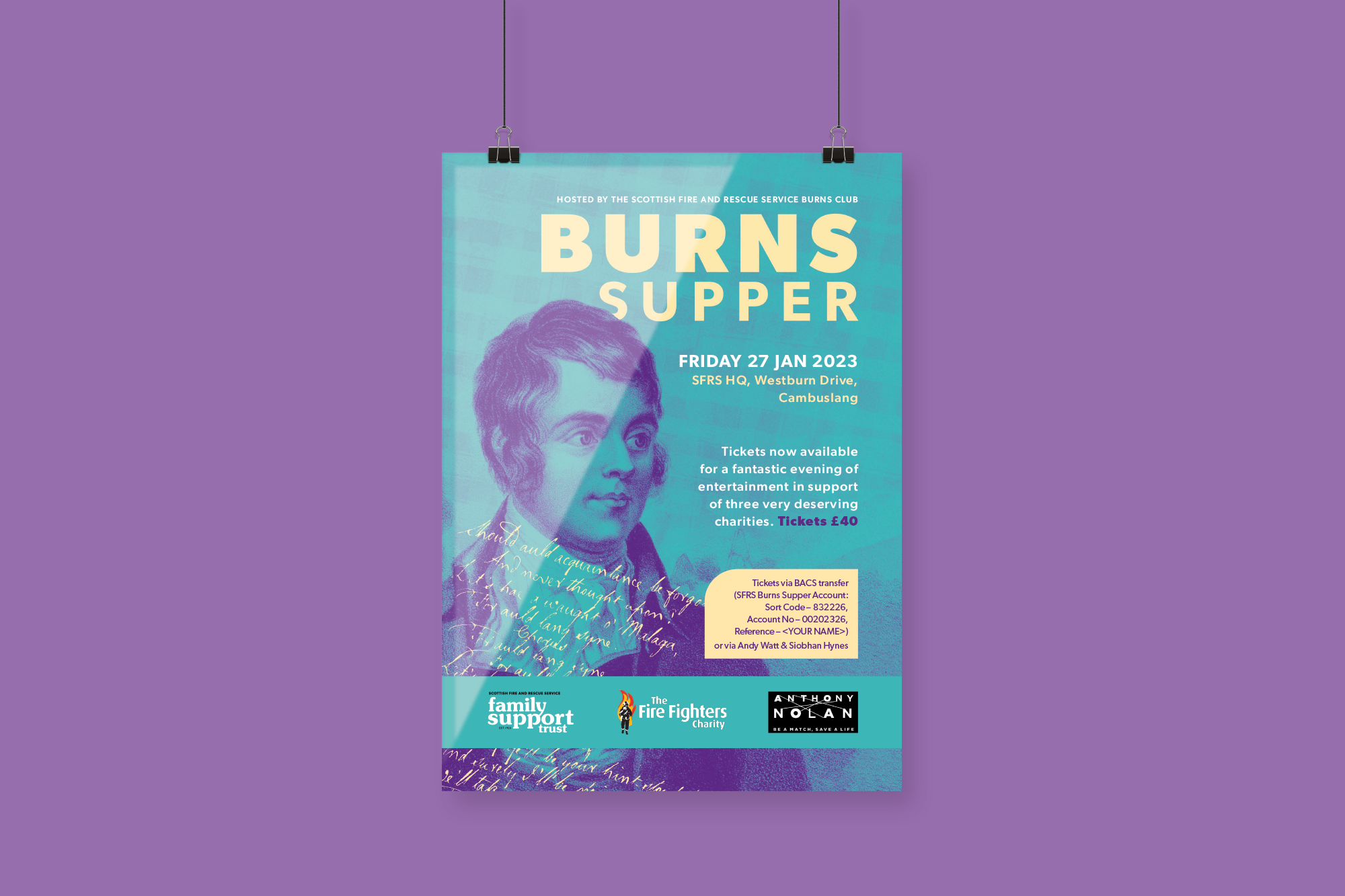 Burns Supper Poster